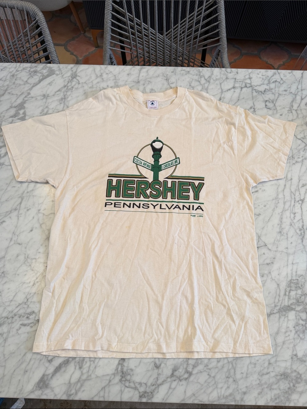 Vintage Hershey Pennsylvania Tshirt Size XL Made in USA Men’s